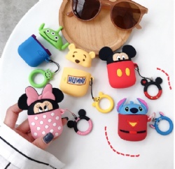 The oringinal factory ODM colored lovely cartoon silicone airpod housing